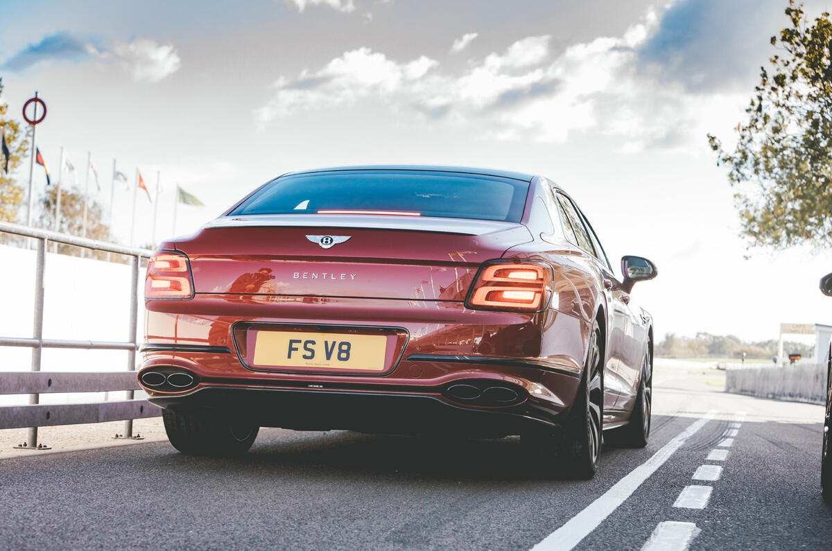 2020 Bentley Flying Spur V8 at Goodwood Speedweek