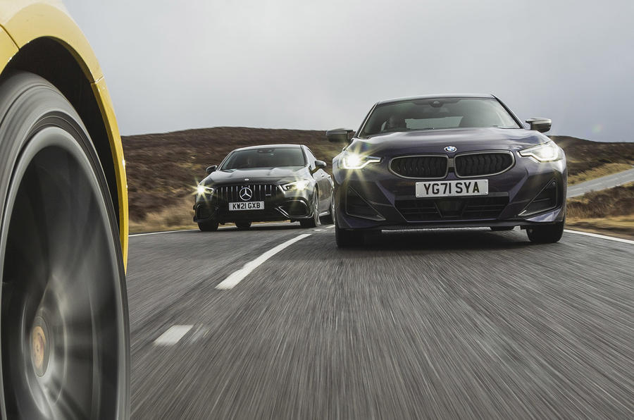 BMW M240i vs Porsche vs Mercedes