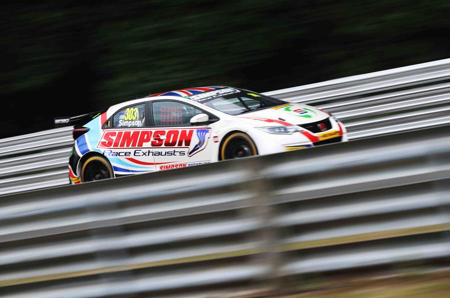 BTCC Matt Simpson