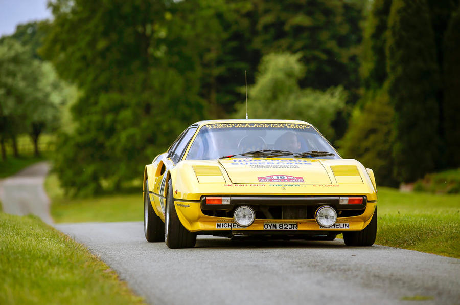 Ferrari 308 GTB rally car Cholmondeley Power and Speed 