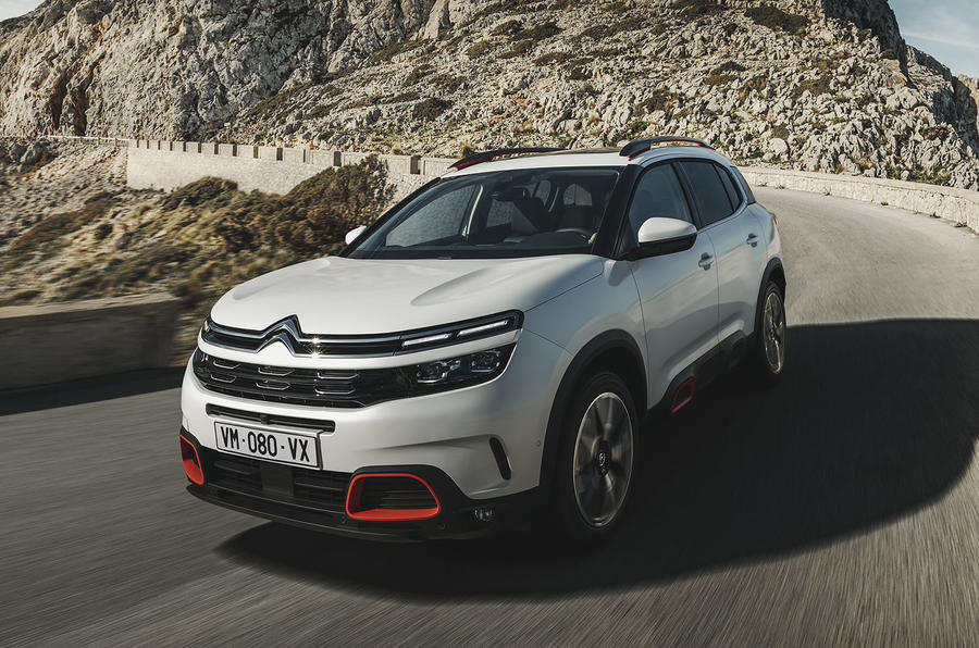 Citroen C5 Aircross 2018 European launch hero front