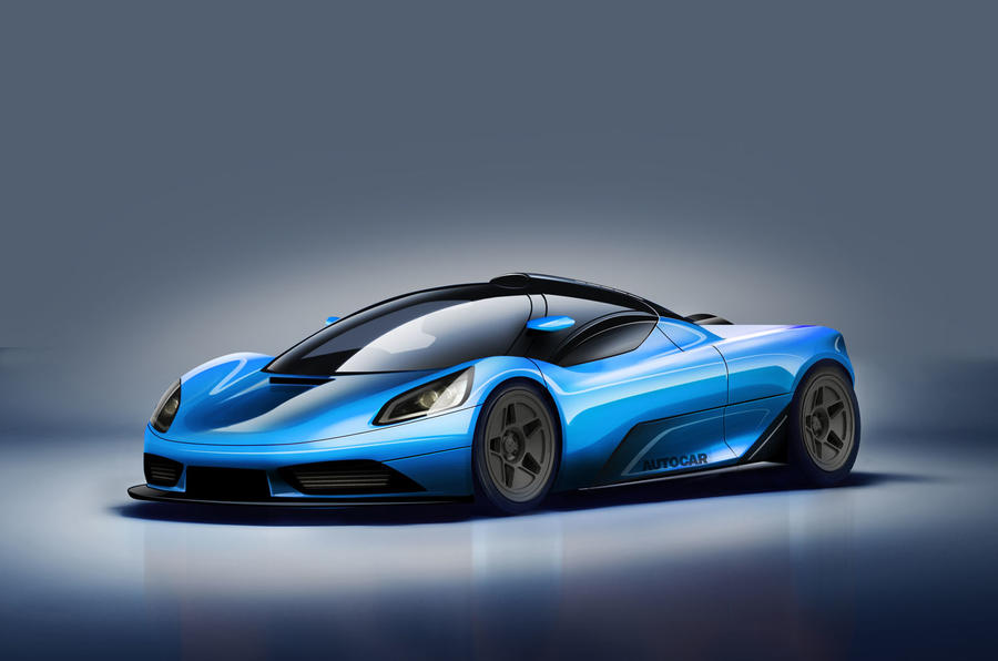 Gordon Murray's 2022 hypercar imagined by Autocar