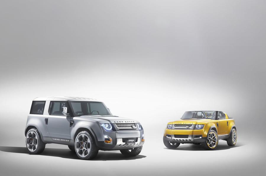 Land Rover DC100 concept - pair