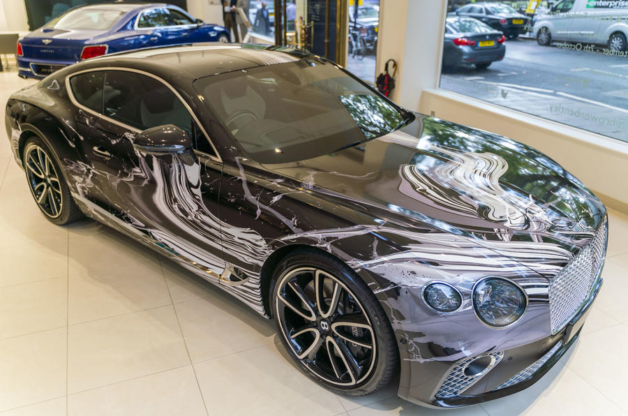 2019 Bentley Continental GT painted by Katrin Fridriks