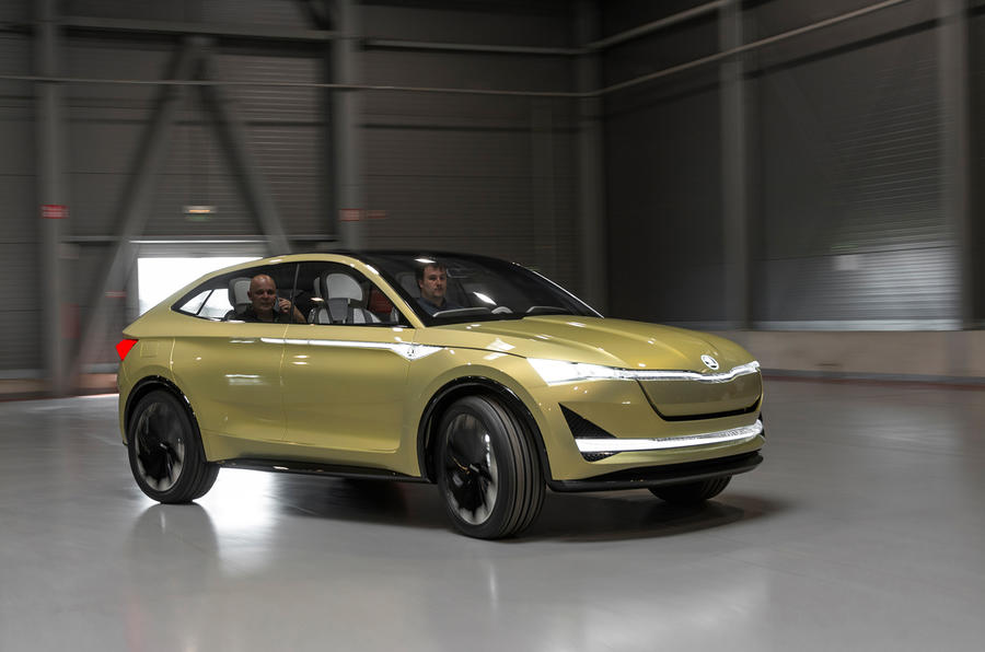 First drive: Skoda Vision E concept review