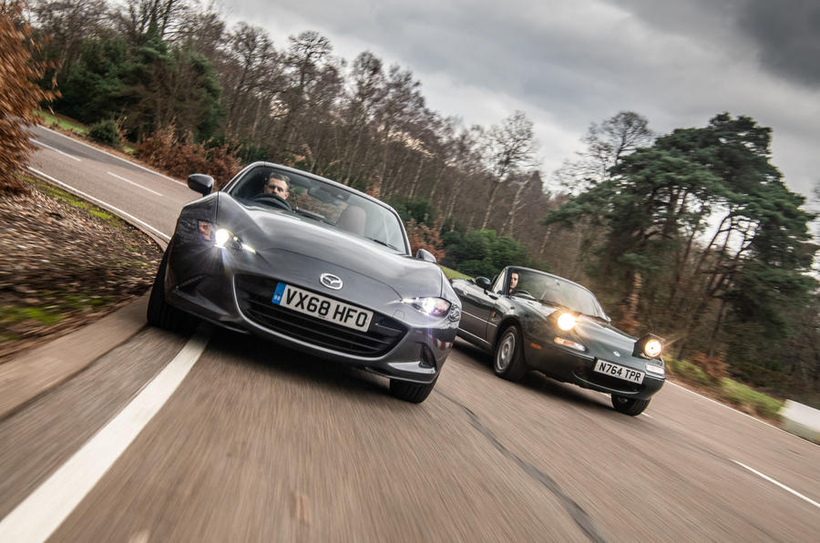 Mazda MX-5 picture special - Mk1 meets Mk4