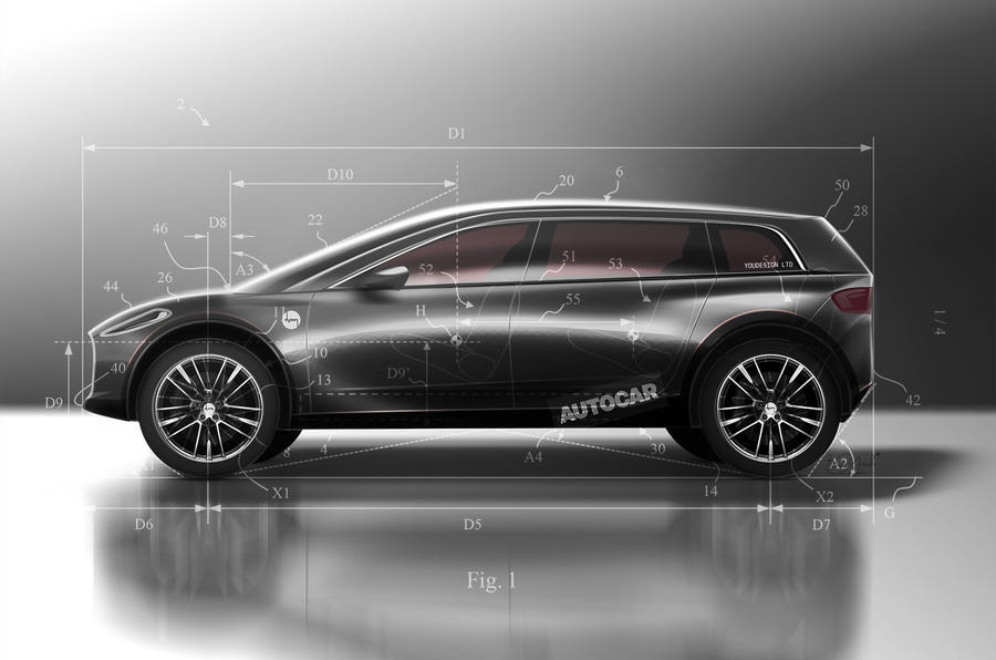 Dyson electric car patent images - patent diagram