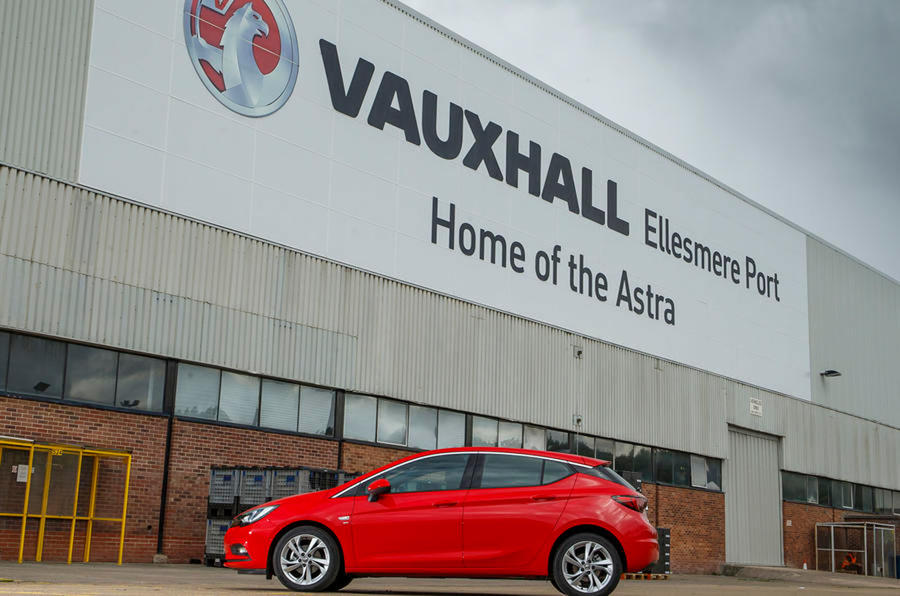 Vauxhall Ellesmere factory Astra VXR