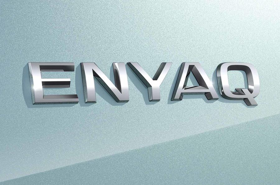 Skoda Enyaq badge