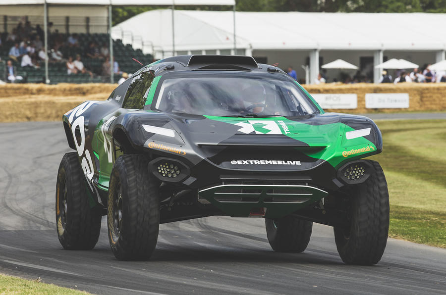 Extreme E at Goodwood hillclimb - front