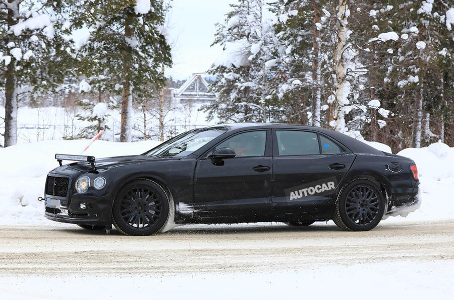 Bentley Flying Spur spy 