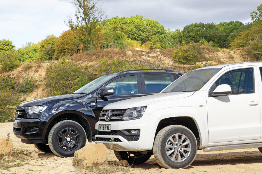 Ford Ranger and VW Amarok