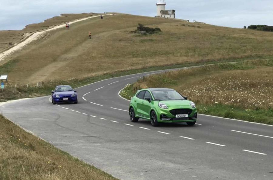 Ford Puma ST photoshoot front