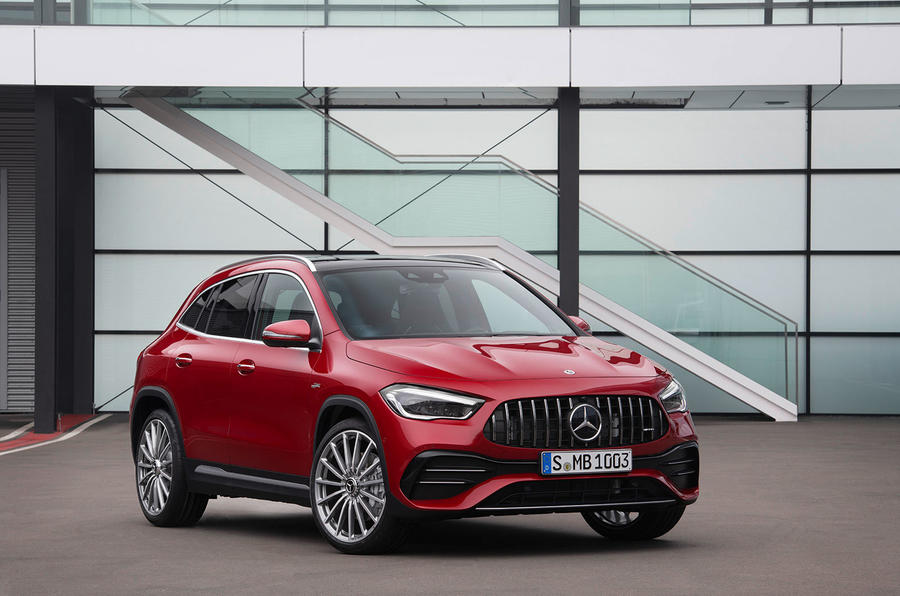 2020 Mercedes GLA reveal - static front