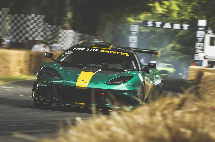 Lotus Evora GT4 concept at Goodwood Festival of Speed 2019