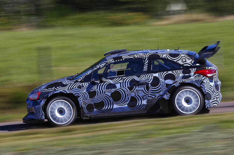 2017 Hyundai i20 Coupe WRC - new pre-season testing pics