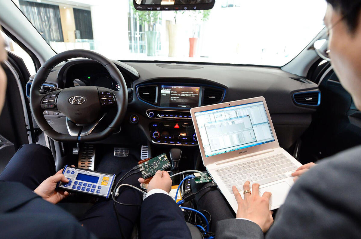 Hyundai motor group announcement of connected car roadmap1