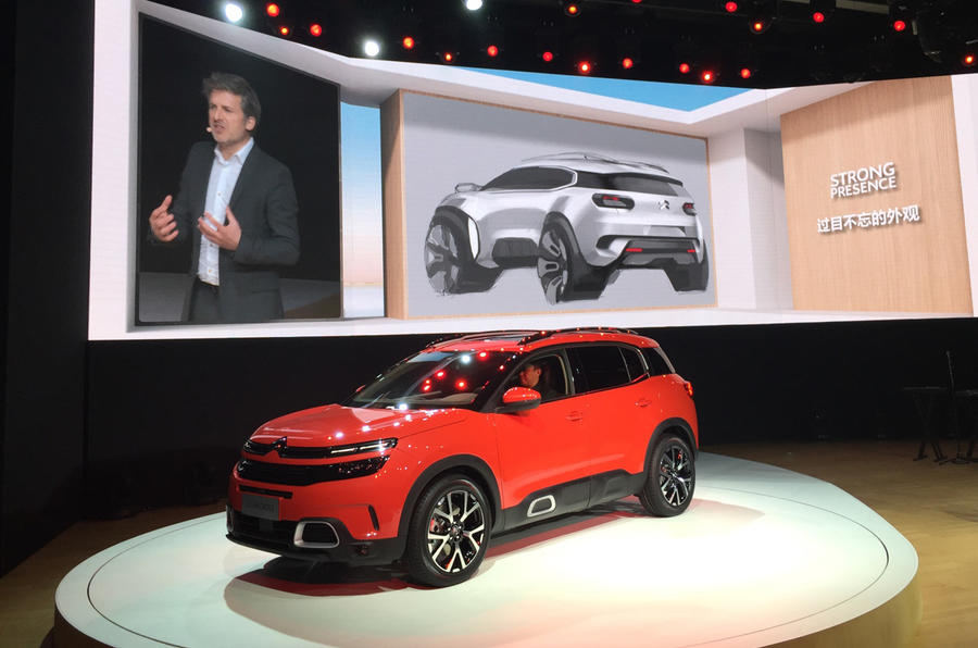 Citroen C5 Aircross at Shanghai