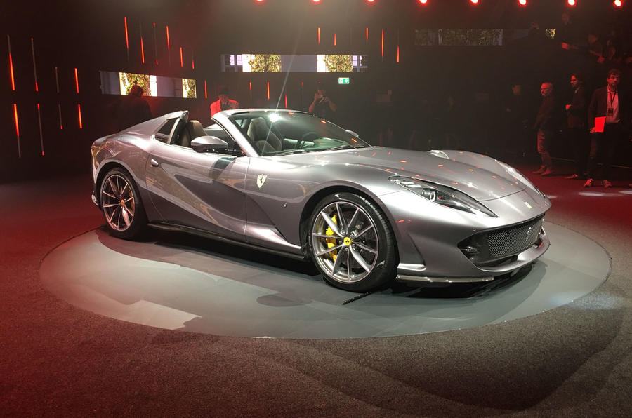 Ferrari 812 GTS reveal - static front