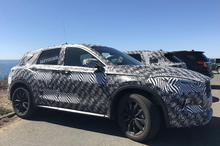 2018 Infiniti QX50 sighting shows Detroit concept influence