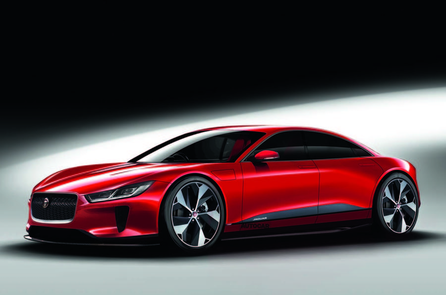 Jaguar XJ 2020 render