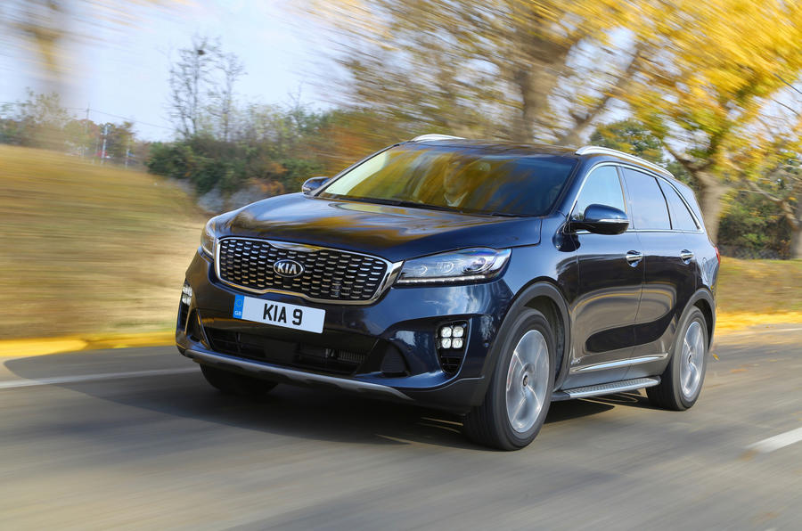 Kia Sorento CRDi GT-Line S 2018 review hero front