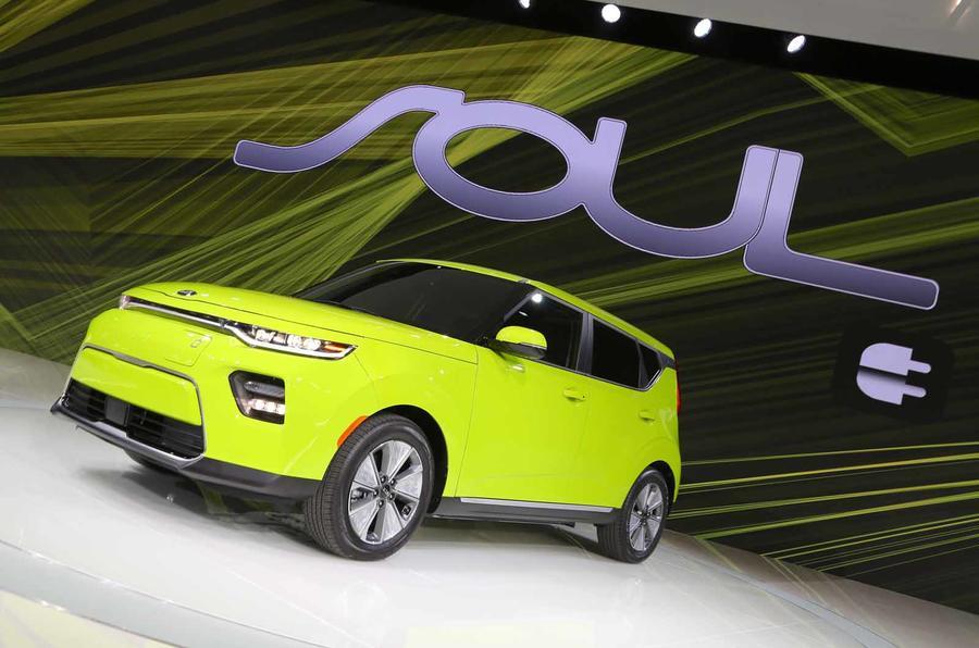 Kia Soul EV LA motor show debut