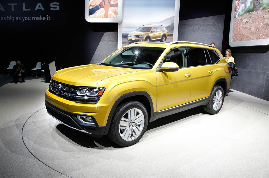 2017 Volkswagen Atlas revealed for US market