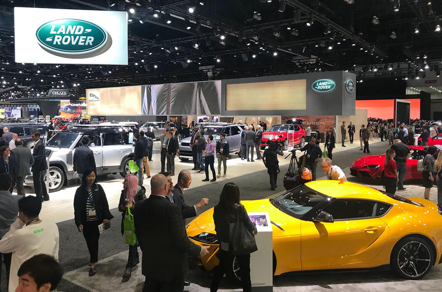 LA motor show 2019 atmosphere