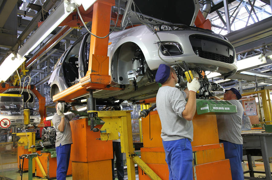 Lada production line