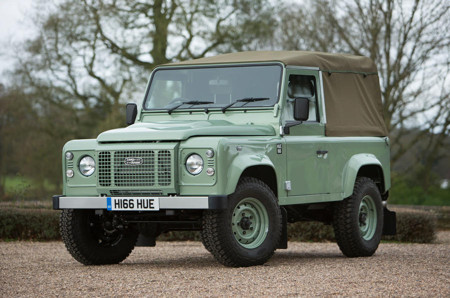 Last ever Land Rover Defender 90