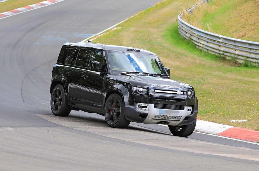 Land Rover Defender V8 Nurburgring front side