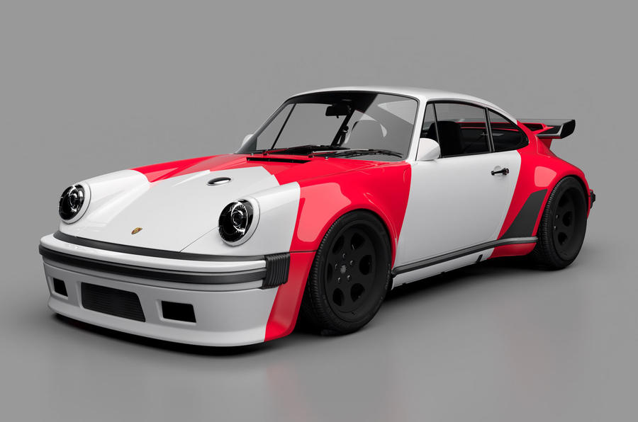 Lanzante Tag Porsche 911 Turbo front quarter render