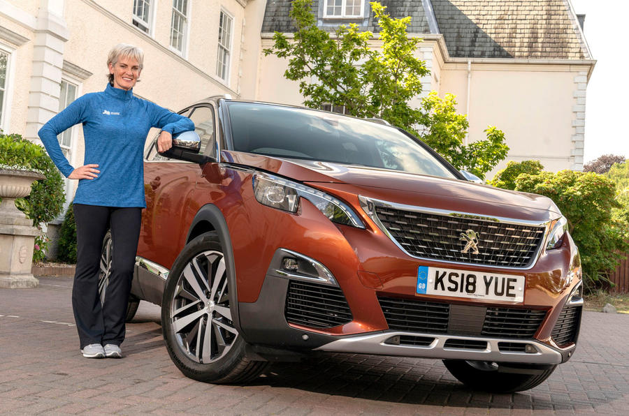 Judy Murray Peugeot 3008