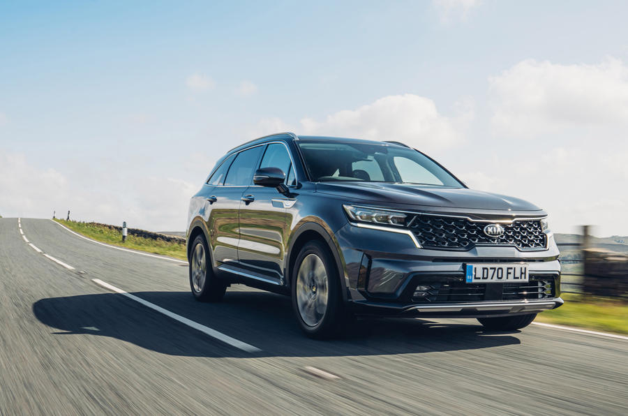 Kia Sorento 2.2 CRDI 2020 UK first drive review - hero front