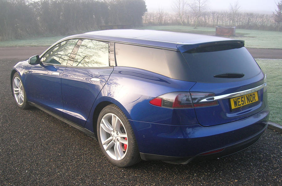 Tesla Model S Shooting Brake completed ahead of London public debut