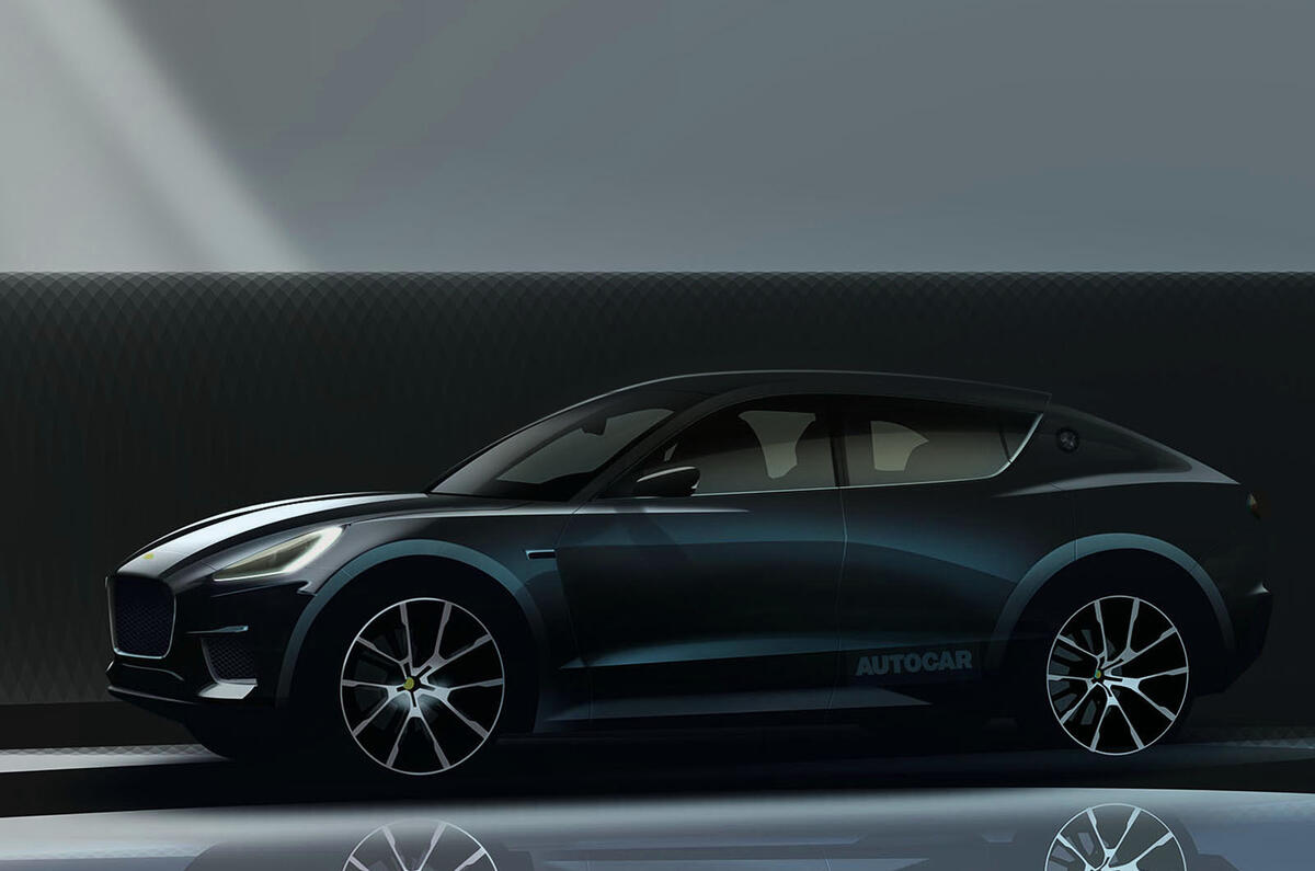 Lotus SUV render