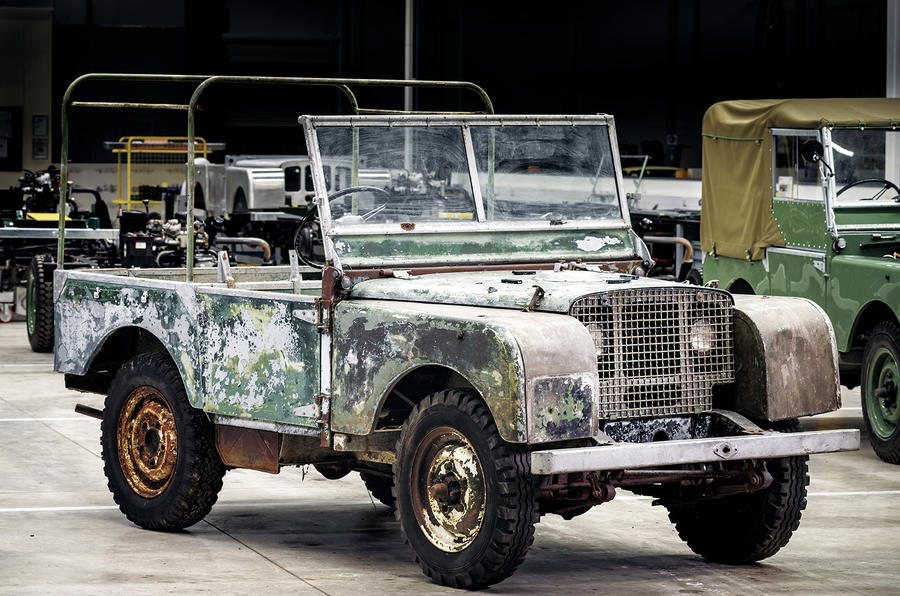 Land Rover to restore original 1948 Land Rover launch car