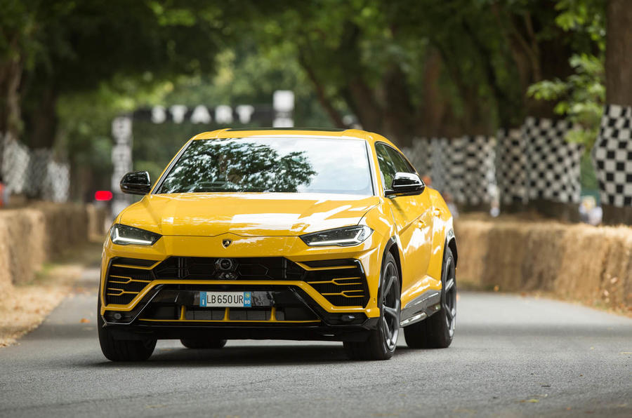 Lamborghini Urus at Goodwood: 641bhp SUV shown in action