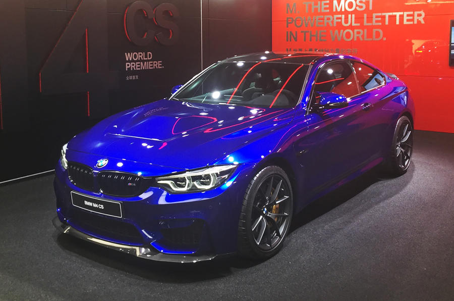 454bhp BMW M4 CS makes Shanghai motor show debut