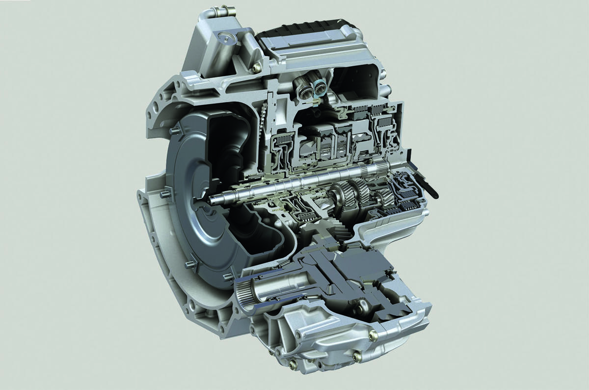 ZF 9HP gearbox cutaway