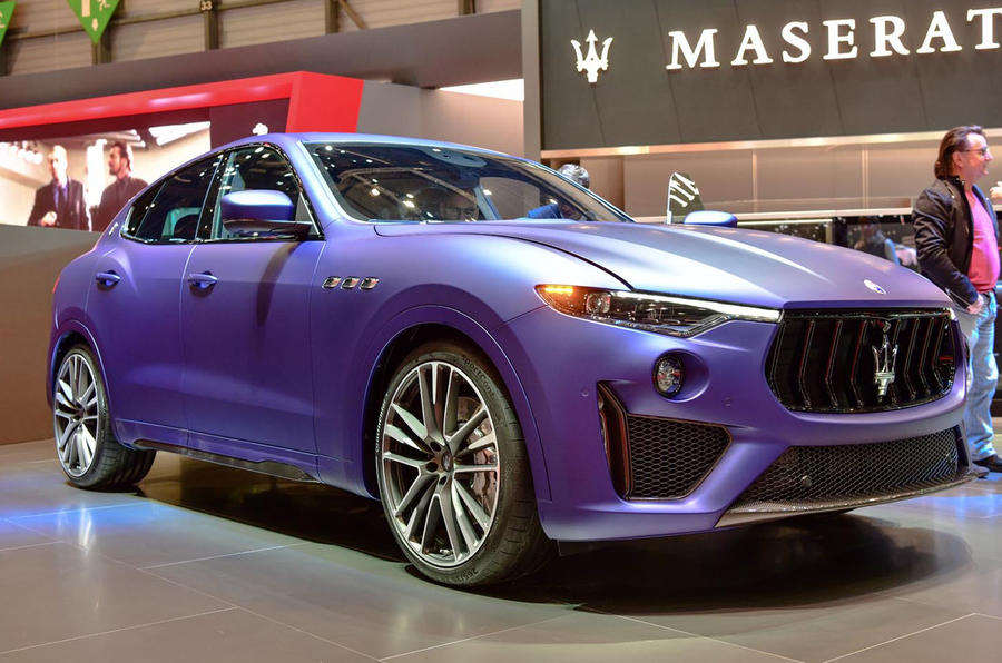 Maserati show stand Geneva motor show