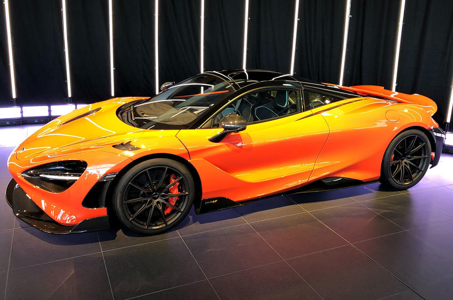 2020 McLaren 765LT - revealed at McLaren Technical Centre