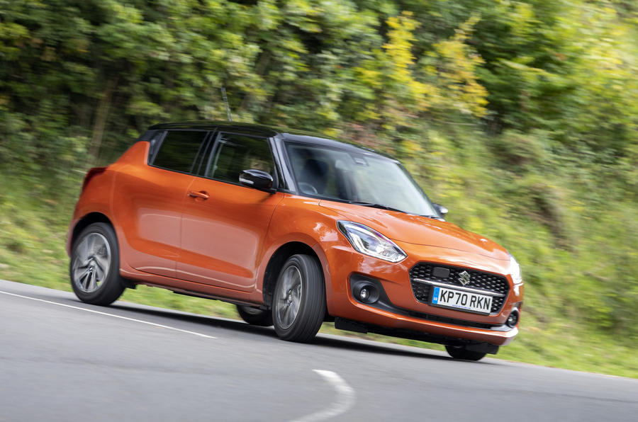 2020 Suzuki Swift Hybrid SZ5 - cornering front