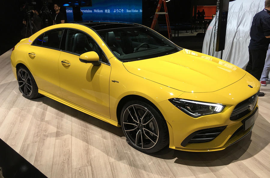 Mercedes-AMG CLA35 - New York motor show 2019 - lead