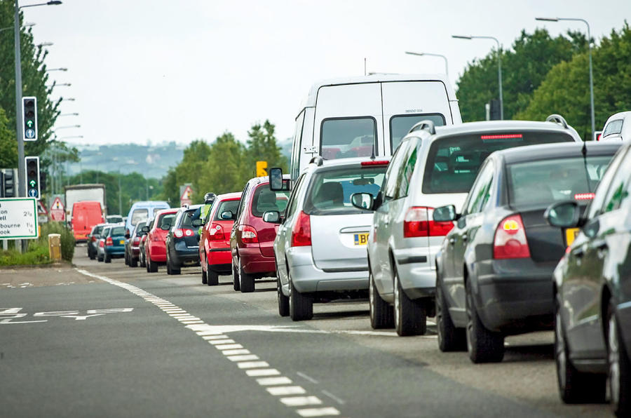 UK traffic jam