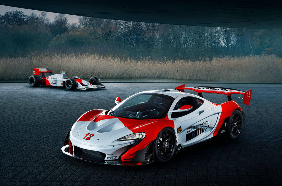 McLaren P1 GTR inspired by Senna