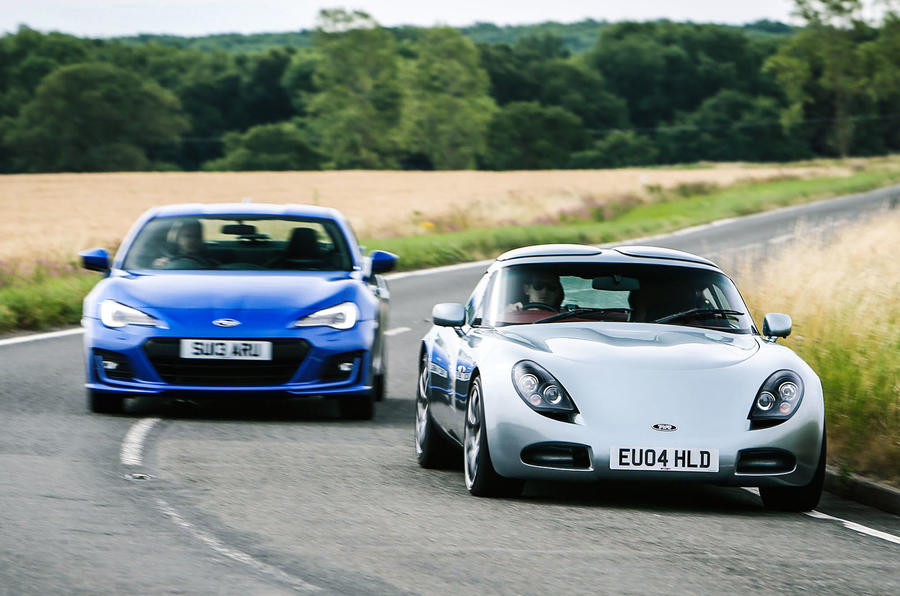 Subaru BRZ vs TVR T350 - new vs used