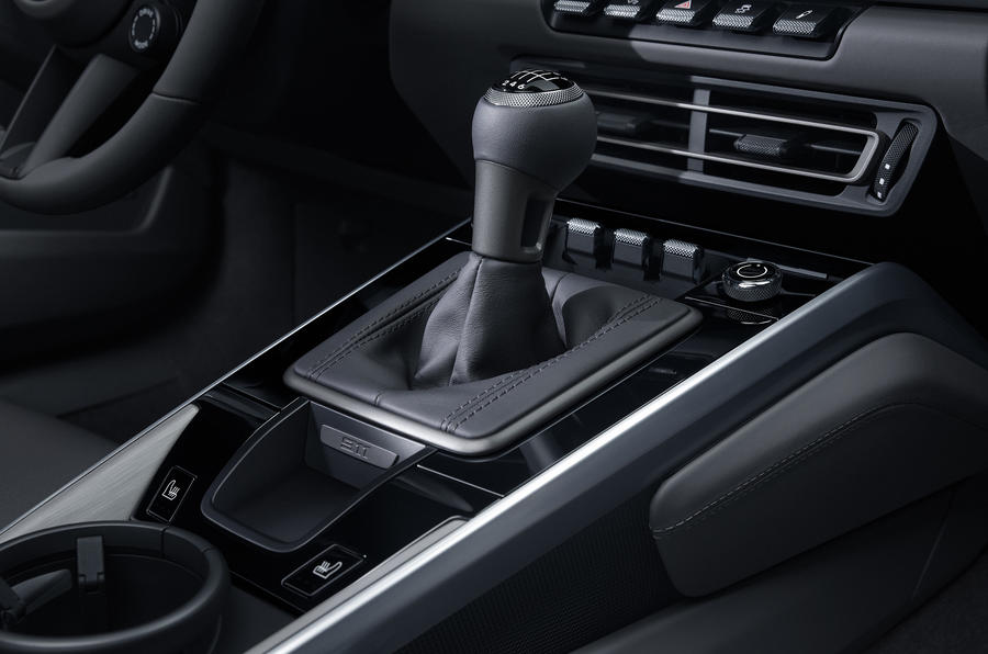 Porsche 911 manual gearstick