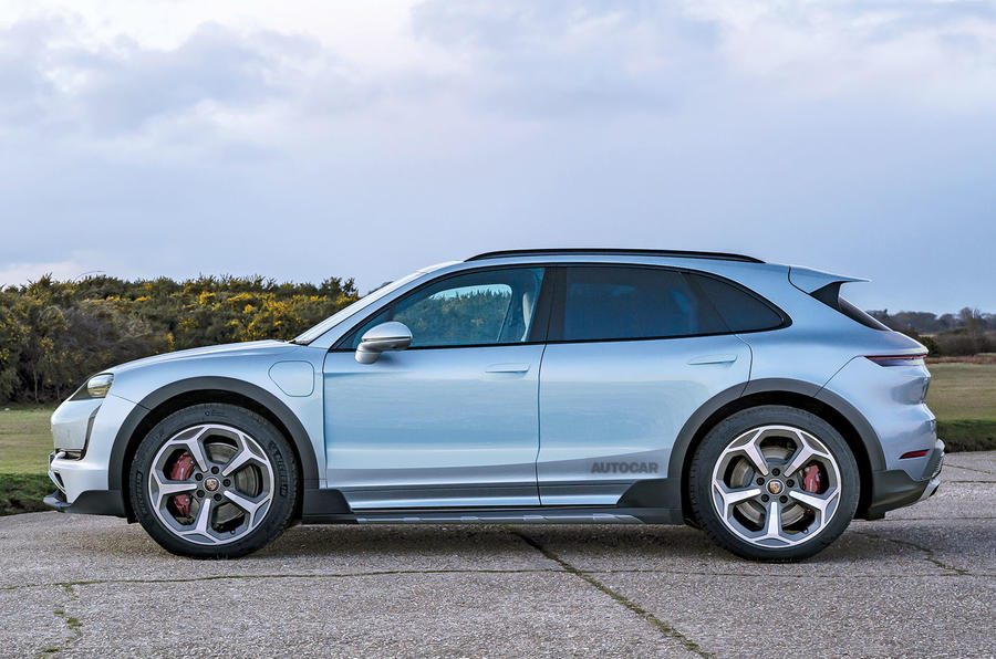 porsche cayenne EV render 2023 copy 1